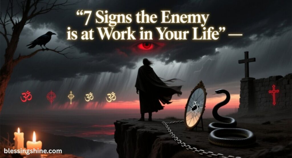 7 Signs the Enemy is at Work in Your Life