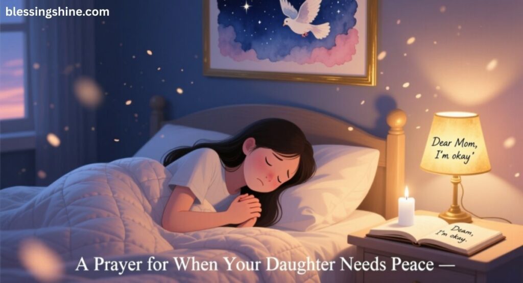 A Prayer for When Your Daughter Needs Peace