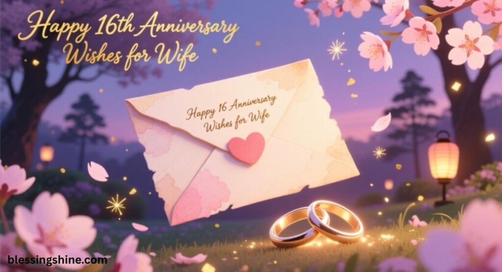 Happy 16th Anniversary Wishes for Wife