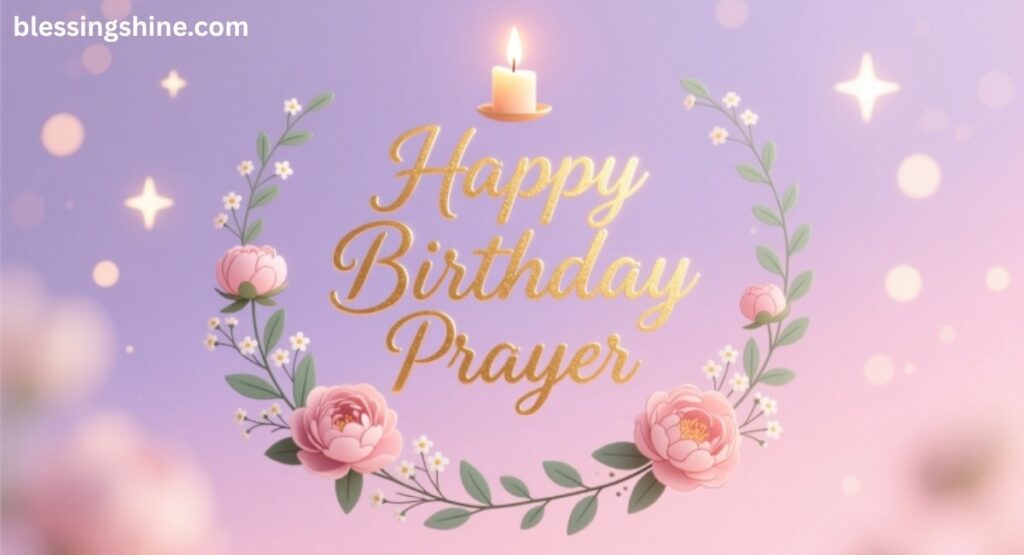 Happy Birthday Prayer