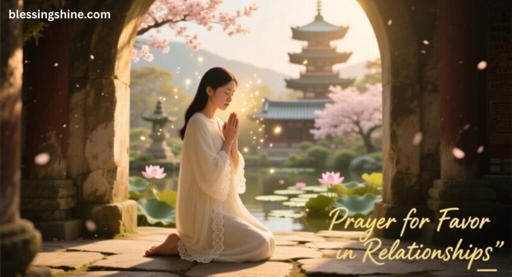 Prayer for Favor in Relationships