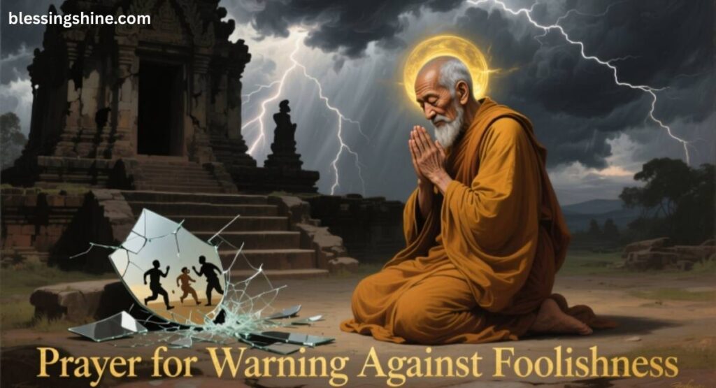 Prayer for Warning Against Foolishness
