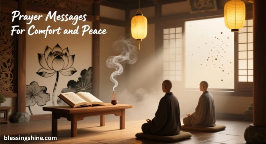Prayer Messages For Comfort and Peace
