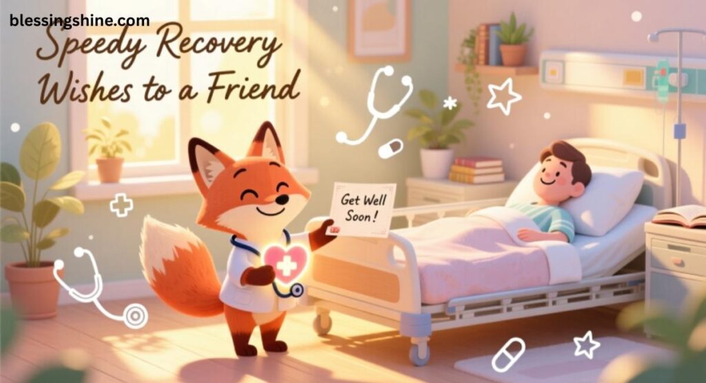 Speedy Recovery Wishes to a Friend