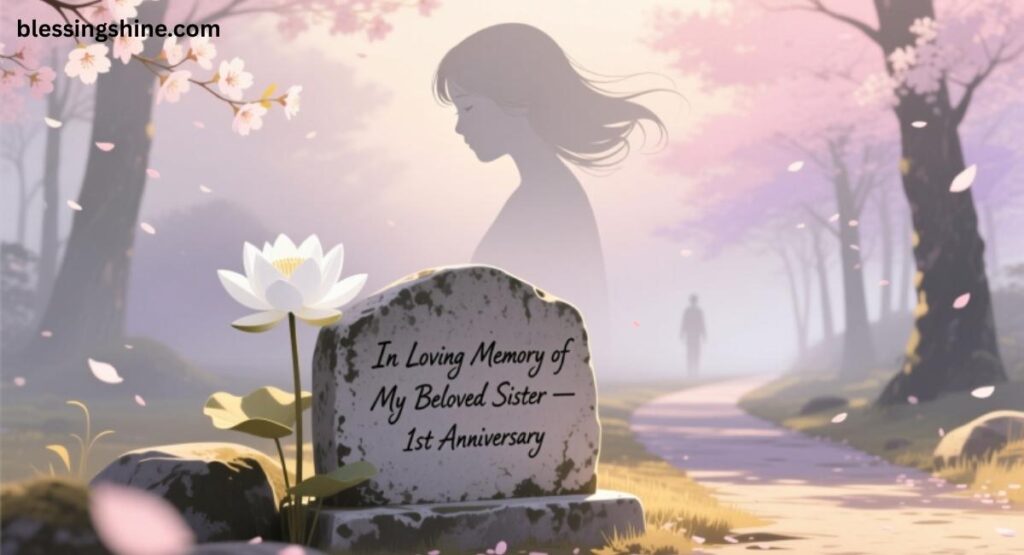 1st Death Anniversary Quotes for Sister