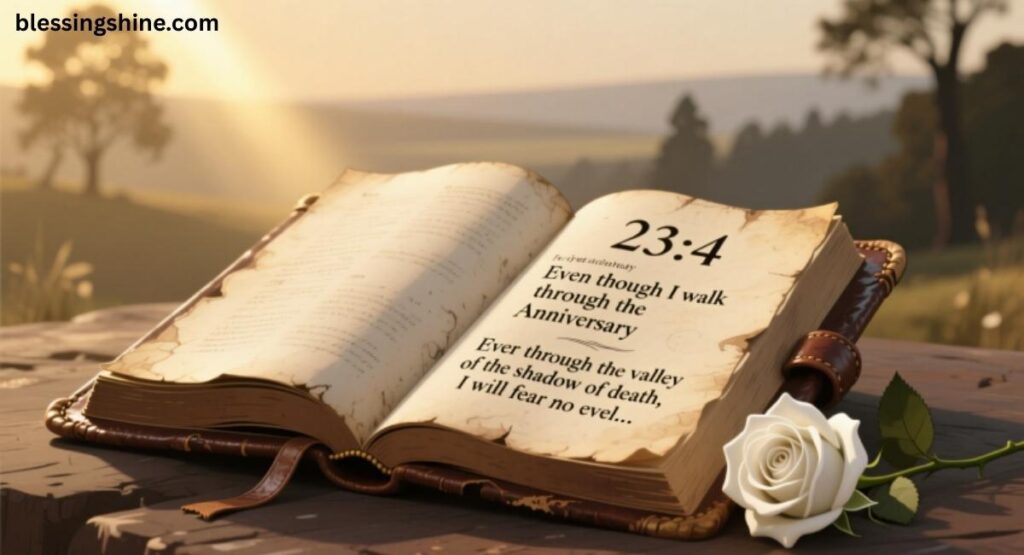 1st Year Death Anniversary Bible Verses