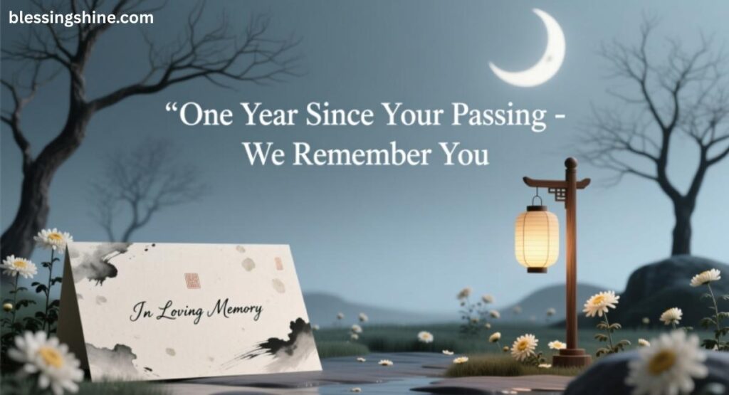 1st Year Death Anniversary Invitation Message