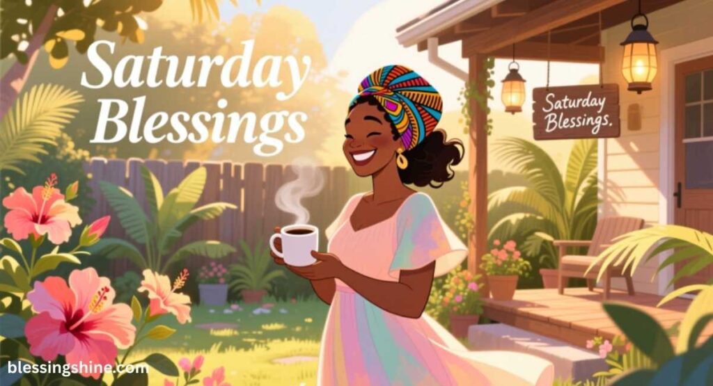 African American Saturday Blessings GIF
