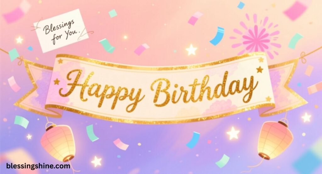 Beautiful Happy Birthday Blessings