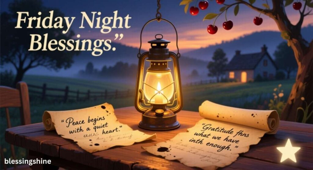 Friday Night Blessings and Quotes