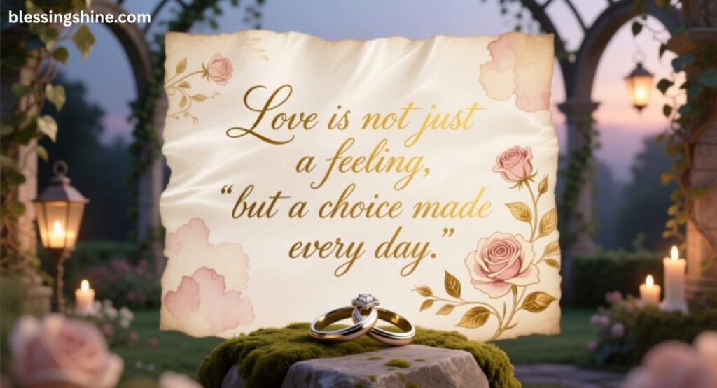 Wedding Quotes About a Loving Marriage