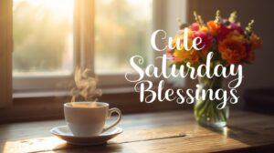 cute saturday blessings